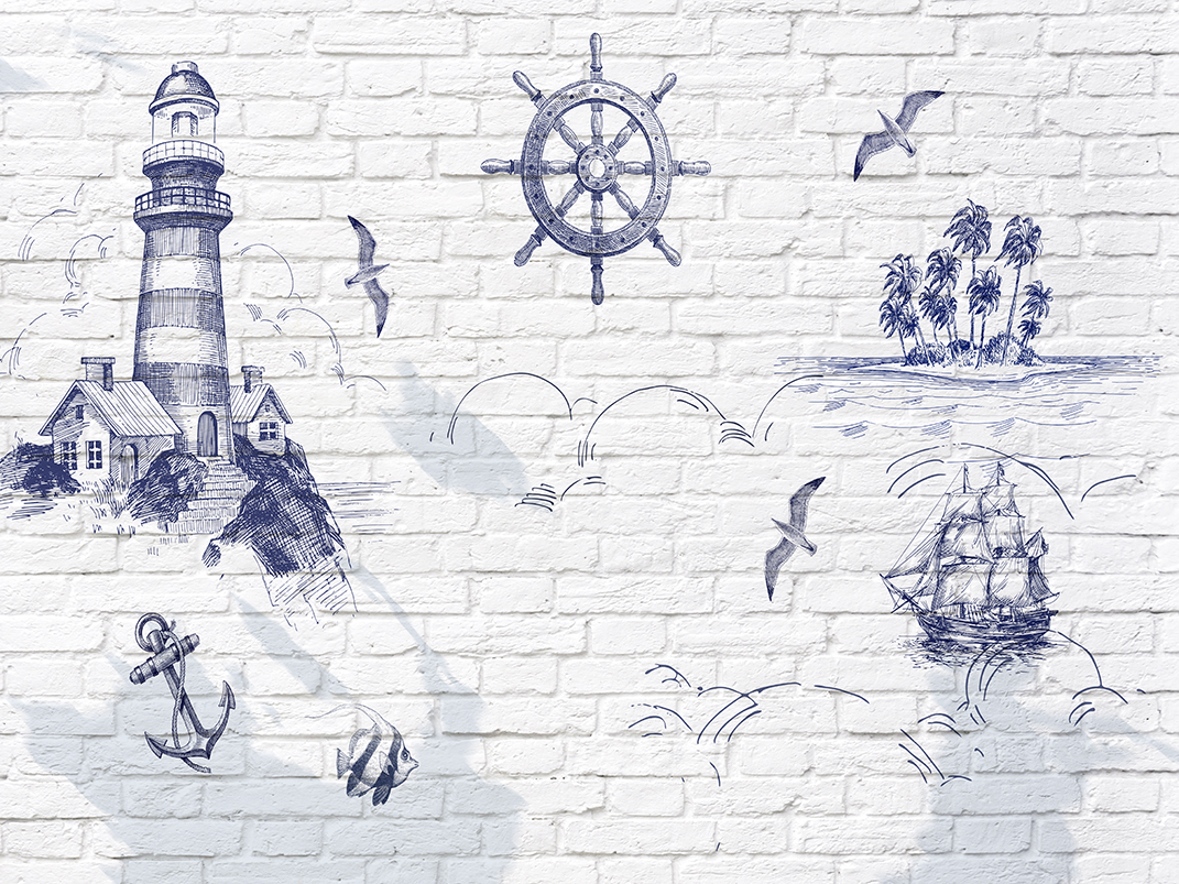 歐美素描設計圖